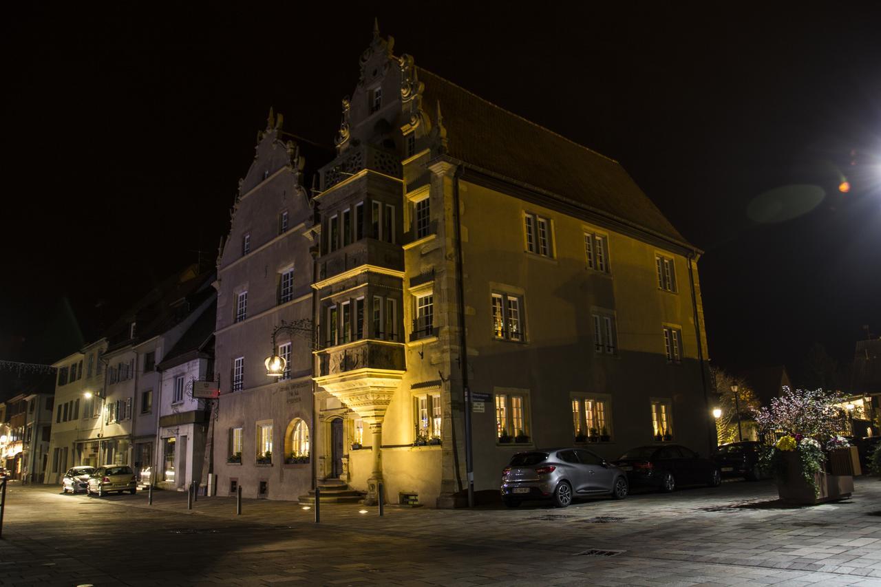 Hotel Restaurant L'Orchidee Ensisheim Buitenkant foto